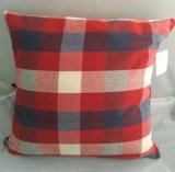 Fashion Yarn-Dyed Lattice Cushion Decorative Pillow (LCL04-615)
