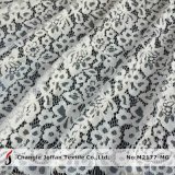 Heavy Scalloped French Lace for Wedding Dresses (M2177-MG)