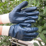 Heavy Duty Blue Nitrile Gloves Safety Work Glove China