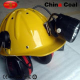 V-Shape Coal Miner Hard Hat with Light