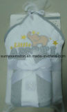 Baby Hooded Towel with 3 Face Cloths