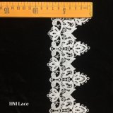 8cm Royal Ladies Suits Lace Design/Lace Material/Fancy Lace with Lotus Leaf Trimming Hmw6256