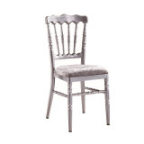 Wedding Banquet Aluminum Chiavari Napoleon Chair with Fixed Cushion (JY-J07)