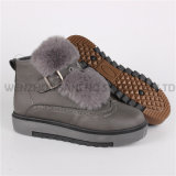 High Quality Women Warm Shoes with Soft Fur (SNC-82018)