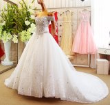 2017 off Shoulder Evening Prom Train Bridal Wedding Dresses Rfl1701