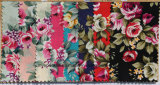 Printed Floral Cotton Fabric for Necktie