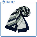 90*90rainbow Classic Check Blue Polyester Long Scarf