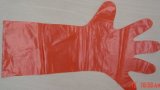 Free Sample Long Sleeve Disposable Plastic Apron or PE Glove for Slaughtering Use
