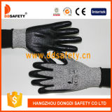 Ddsafety Black Nitrile Coated Cut Resistant Glove