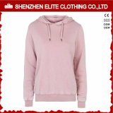 Wholesale Apparels Blank Pink Bulk Hoodies Women (ELTHI-30)