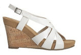 Indulge Yourself Faux Leather Wedge Style Sandals