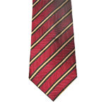 Men's High Quality Fashionable Red Colour Woven Silk Necktie
