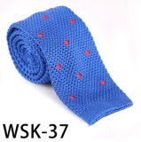 Men's Fashionable 100% Polyester Knitted Tie (WSK-37)