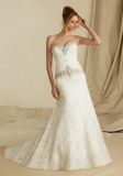 Lace and Embroidery Latest Fashion Style A-Line Wedding Dresses (WMA021)