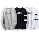 Custom Latest Design Mens Long Sleeve Print Pullover Sweatshirt