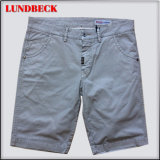 Leisure Men's Cotton Shorts in Solid Color