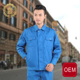 OEM Blue Painter Work Wear Uniform, Polo Jack Uniform Design Engineering Uniform