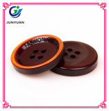 Many Size Overcoat Resin Button with 4 Holes