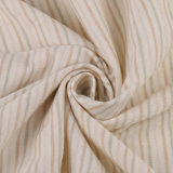 100% Cotton Organic Fabric Certificated Organic Textile with Stripe