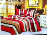 Printed Microfiber/Polyester Quilt Cover Faric Bedding Set T/C 65/35