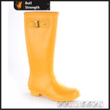 Orange Color fashion Waterproof PVC Boot with Buckle (SN5461)
