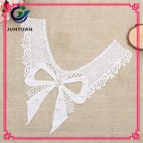 Fancy White Floral Motifs Patterned Neck Patches Collar Lace