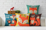 Cartoon Home Decor Personalized Hand-Painted Color Decorative Cushion