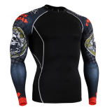 Men Dri Fit Compression Shirt with Sublimation Printing