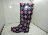 OEM PVC/EVA/Rubber Rain Boots with Printing (24WD)