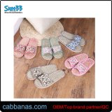 Comfortable Stock Cheap Beautiful Flowers Indoor House Hotel Slippers for Womens Ladies
