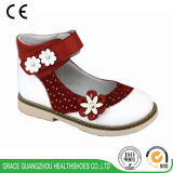 Grace Ortho Kid Footwear with Flower Design