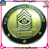 Metal Challenge Coin with 3D Logo Engraving