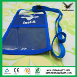 70 D Polyester Certification Holder Badge Bag with Lanyard