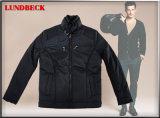 Simple Style Men's Jacket for Winter Wear