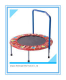 Mini High Quality Trampoline with Handrail for Gym