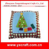 Christmas Decoration (ZY14Y621 12X12'') Christmas Pillow Craft Christmas Tree Cushion