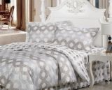 Printed Quilted Pigment Printing Microfiber Quilt/Bedding Set
