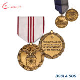 Factory Custom The White House Gold Medal with Ribbon