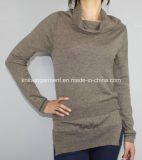 Women Fashion Turtle Neck Long Sleeve Sweater (12AW-303)