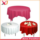 Restaurant Polyester Plain Round Table Cover Cloth for Sale