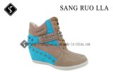 New Design Casual Ladies Shoes with Increase Inside Heel