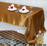 Satin Rectangle Tablecloth for Wedding Event&Party&Hotel&Banqet&Home Decoration