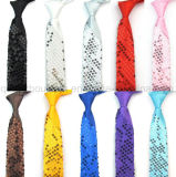 OEM Hot Sale Party Flashing Sequin Neck Tie Bowtie Necktie