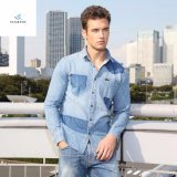 New Design Contracted Casual Long Sleeves Men Denim Shirts by Fly Jeans