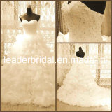 2017 Bridal Ball Gown Tiered Lace Wedding Dresses N13013