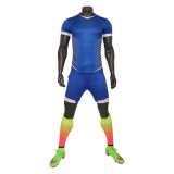 Fashion Custom Sublimation Football Suit Striped Soccer Jersey