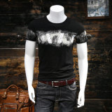 Fashion Short Sleeve Customized Digital Printing Men Cotton T Shirts