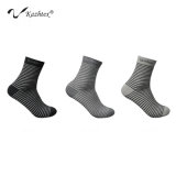 Stripe Cotton Silver Fiber Anti-Bacterial Socks for Men
