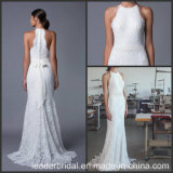 Lace Bridal Gowns Halter Sheath Wedding Dresses Y21435