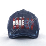 Applique Print and Embroidered Cotton Leisure Baseball Cap